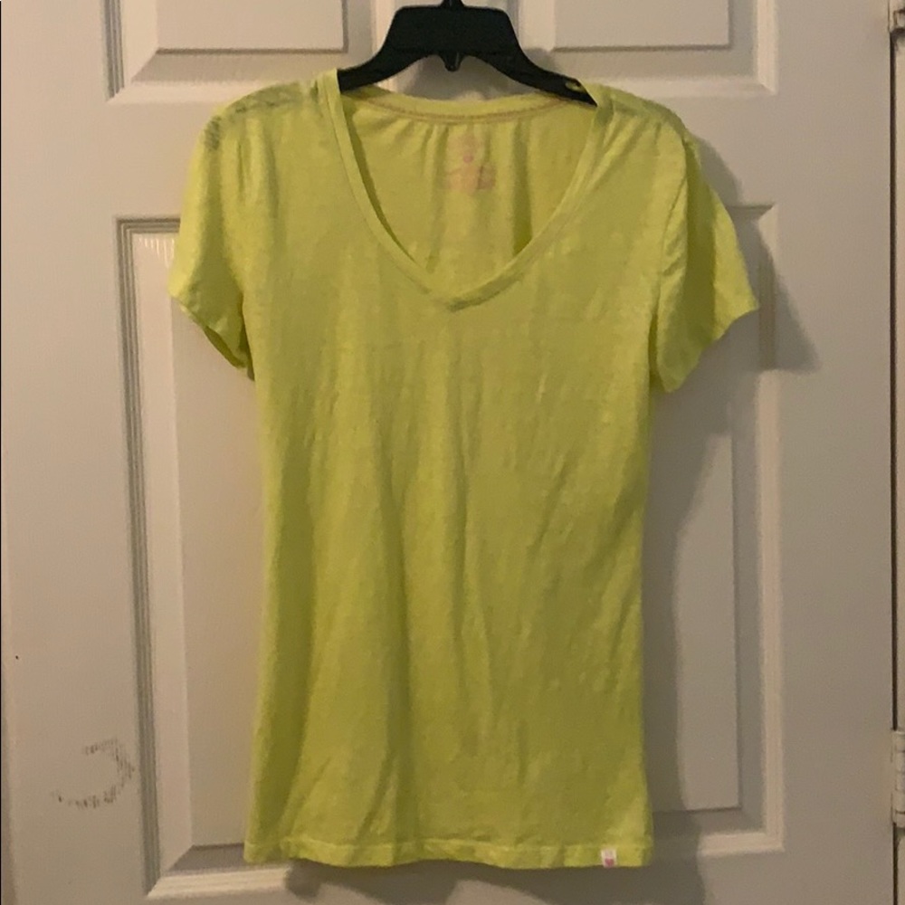 Victoria’s Secret Neon Yellow T-Shirt